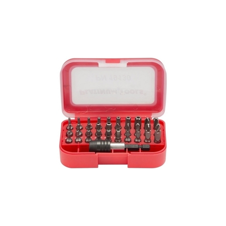 PLATINUM TOOLS 30 PIECE SECURITY BIT SET, CLAMSHELL,  811754